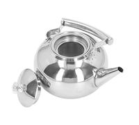 Zerodis Tè in Acciaio Inossidabile rimovibile: Filtro da tè con Stoppino per il Restauro Dell'hotel, Design del Filtro Europeo, Grande capacità, Adatto a Freddo, Frutta [1 teiera] (1.5L)