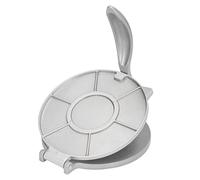 Zerodis Tortilla D'argento Pressa Pressa Facile da Usare in Alluminio Tortilla in Alluminio da 7,7 Pollici per Fast Food a Casa