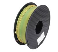 Zerodis TRICOLOR PLA SILK3D FILAMENTO DELLA PRINCA DELLA Stampa 1,75 Mm Eco -Friendly, Materiale a Triplo Colore, Stampa Senza Intoppi, Forte Tenacia, Durata Garantita per la 3D