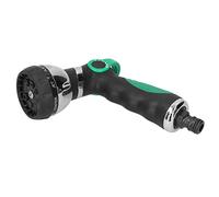 Zerodis Ugello per Tubo da Giardino con 8 Modelli di Spruzzo Regolabili Impugnatura Ergonomica Set di Connettori per Spruzzatore D'acqua Ad Alta Pressione per (Pistola ad acqua + set di connettori