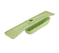 Zerodis Utensili da Vassoio di Drenaggio Integrato Protezione Antispruzzo Efficace Tappetino Per Organizer Per Lavello da 17,9X4,4X2,3 Pollici Per la Casa e il Bagno Tappetino Per Rubinetto in