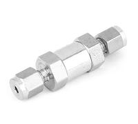 Zerodis Valvola BSPP Filo Femmina Valvola di Ritegno della a Gas a Gas Collegamento Filetta Femmina Acqua BSPP Compressore dell'aria 304 Acciaio Inossidabile 1/4 Pollici 1/8 Pollici 3/8 /2 Porte