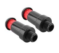 Zerodis Valvola di Scarico a Tenuta Automatica, Componente del di Irrigazione a Goccia in Plastica, Pressione Nominale PN10, per Giardino e Agricoltura