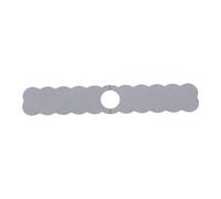 Zerodis Vassoio per Lavello in Pietra, Tappetino per Rubinetto Che Assorbono Acqua Rapida, Porta Spugna Cucina per il Reciproco per il Piano di Lavoro (grigio scuro)