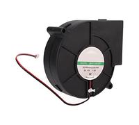 Zerodis Ventola Centrifuga 12V CC, Soffiante Ad Aria Nera, for Ventilazione e Raffreddamento