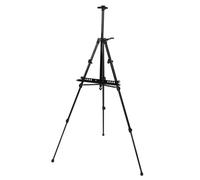 Zerodis Versatile Design Art Vernice di Asini Neri in Black Metal Bridge con Cassetto di Stoccaggio per Pennelli e Matite per Professionisti e Fan (Piccola manovella)