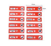 Zerodis Vetrini per Microscopio Preparati in Plastica per Educazione Scientifica con Campioni di Piante di Insetti Animali per Studenti e Bambini Vetrini per Microscopio 12 Pezzi (#1)