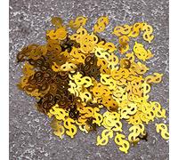 Zerodis Zerodis Coriandoli da Lancio da 60 G, Decorazioni da Tavola Biodegradabili a Forma di Simbolo del Dollaro per Feste di Matrimonio, Celebrazioni di Eventi Al Coperto (#2) (#1)