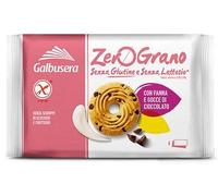 Galbusera - Zerograno Biscotti Panna e Cioccolato Senza Glutine Confezione 220 Gr (Scadenza Prodotto 15/07/2025)