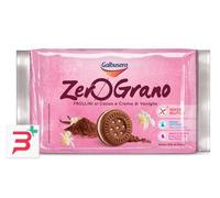 Galbusera ZeroGrano Frollino senza Glutine al Cacao e Crema Vaniglia 160 g