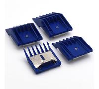 ZEROKIWI 4 pettini guida professionali A5 per animali, 3 mm, 6 mm, 10 mm, 13 mm, compatibili con Oster A5, Andis AG, BG, Wahl KM Series e la maggior parte dei toelettatori per animali domestici in