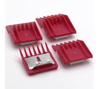 ZEROKIWI 4 pettini guida professionali A5 per animali, compatibili con Oster A5 Andis AG BG Wahl KM Pet Groomers (Fuscia)