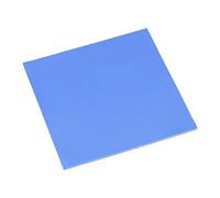 Zerone Blocco termico in silicone per processore, 100 x 100 x 2 mm, colore: Blu