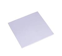 Zerone Blocco termico in silicone per processore, 100 x 100 x 2 mm, colore: Grigio