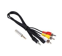 Zerone Cavo Video per B + / 2, Cavo AUX, 3.5mm, 480 Mbps, Indoor