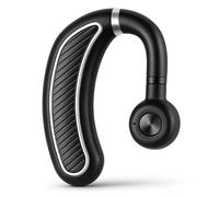 Zerone K21 Business Bluetooth Headset, auricolari wireless resistenti al sudore con microfono con cancellazione attiva del rumore per telefonate in ufficio e conferenze
