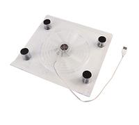 Zerone Ventole di raffreddamento esterne USB Ultra Silenziose LED RGB Luci USB Porta Laptop Cooler