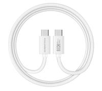 ZeroneTeck Cavo USB C a USB C 40Gbps/8K/240W 1M Bianco