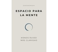 ZERONOMADA: Espacio para la Mente: Cuaderno de rejilla de puntos (dot grid) de 120 páginas. Diseño minimalista para escritura creativa y organización personal. (Papel Crema, 6x9 pulgadas).