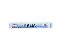 ZeroPlayer FIGC Italia, sciarpa ufficiale della Nazionale Italiana di calcio, 100% poliestere, Made in Italy, grafica diversa sui due lati