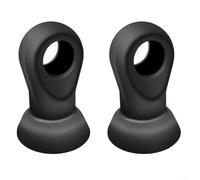 Zeroupshop 49-16-2457 - Cuffia protettiva in gomma compatibile con cricchetto cordless 2456-20 2457-20 da 1/4" 3/8", resistente agli effetti, colore nero (2 pezzi)
