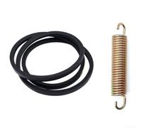 Zeroupshop 604490 Molla folle con 607400 Cinghia della pompa del negozio del tosaerba, parti di ricambio in metallo compatibili per modelli di tosaerba Raptor-SD e SDX, per una costruzione durevole