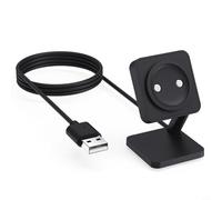 Zeroupshop Base di ricarica magnetica per orologio Suunto 9 Peak Pro, supporto di ricarica rapida con cavo USB, adattatore ABS compatto per casa e viaggi, nero