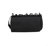 Zeroupshop Borsa da campeggio in tessuto Oxford, organizer portatile per asciugamani da cucina, attrezzi da esterno, 26 x 14 cm, nero