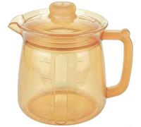 Zeroupshop Caffettiera portatile da viaggio, 750 ml, leggera (giallo) | Resistente al calore da -40 °C a 230 °C, design sottile, sicuro per caffè e tè, compatibile con forno a microonde