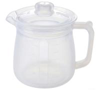 Zeroupshop Caffettiera portatile da viaggio, 750 ml, leggera (trasparente) | Resistente al calore da -40 °C a 230 °C, design sottile, sicuro per caffè e tè, compatibile con forno a microonde