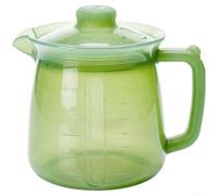 Zeroupshop Caffettiera portatile da viaggio, 750 ml, leggera (verde) | Resistente al calore da -40 °C a 230 °C, design sottile, sicuro per caffè e tè, compatibile con forno a microonde