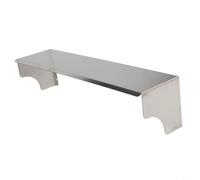 Zeroupshop Campanello da esterno in acciaio inox e copertura antipioggia con protezione antispruzzo per alloggiamento della presa, finitura argento facile da pulire per uso residenziale e commerciale