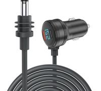 Zeroupshop Cavo di alimentazione USB-C DC multi-porta USB-A da 163 W con display digitale, compatibile con Starlink per Mini, 3 m, supporta l'ingresso 12 V-48 V per ricarica ad alta potenza (3 metri)