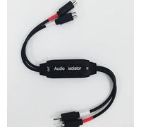 Zeroupshop Chiarificatore acustico portatile, 30 cm, isolamento acustico da 3,5 mm, ronzio audio per filtro eliminatore, per stereo auto e casa, riduce l'elettricità statica, adattatore per un suono