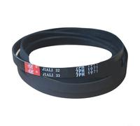 Zeroupshop Cinghia di trasmissione per lavatrice, 196 cm x 1,1 cm, 7PH1971, in gomma ad alta resistenza, con 7 punte, 6 scanalature, per asciugatrici automatiche e presse per noodle