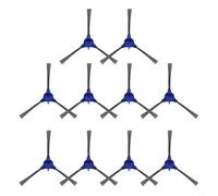 Zeroupshop Confezione da 10 spazzole laterali di ricambio per Cecotec per robot aspirapolvere Conga M100 Spin AI, accessori per la pulizia degli angoli in nylon, pezzi di ricambio facili da installare