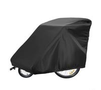 Zeroupshop Copertura per rimorchio bicicletta, resistente materiale Oxford 420D, scudo per tutte le stagioni per Qeridoo, per burley e per rimorchi singoli o doppi per animali domestici (420D: 140 x