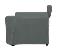 Zeroupshop Copertura protettiva impermeabile per barbecue, in tessuto Oxford 420D, con cuciture doppie, per inverno, neve, estate, protezione UV (grigio)