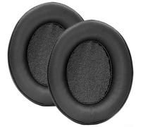 Zeroupshop Cuscinetti auricolari di ricambio per cuffie Plantronics BackBeat Pro 2 e 8200UC, in morbida similpelle, nero (A)