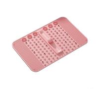 Zeroupshop Cuscinetto per massaggio ai piedi in morbido silicone TPE con magneti e piastra a pressione testurizzata per la terapia degli agopunti per migliorare la circolazione sanguigna, facile