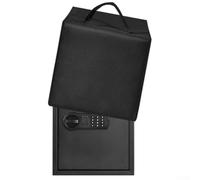 Zeroupshop Custodia protettiva per cassetta di sicurezza in tessuto Oxford 600D resistente, resistente all'umidità e ai graffi, con apertura inferiore per ventilazione e maniglia superiore integrata