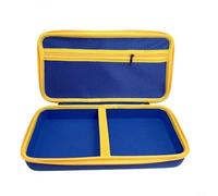 Zeroupshop Custodia protettiva rigida per aspirapolvere compatta, compatibile con Fanttik Slim V8 V10, struttura in EVA con manico e cerniera, organizer da viaggio, 36 x 18 x 11 cm (blu)