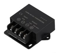 Zeroupshop DC 24V a DC 12V 10A 120W Step Down Converter, regolatore di tensione, a dodici volt di uscita a dieci Amp