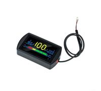 Zeroupshop DC per tester di tensione della batteria 7-100V per tester di litio display LCD a colori, con allarme alto basso, per LiFePO4 acido EV solare per alimentazione per sistema a due fili