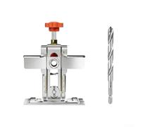 Zeroupshop Dispositivo del montaggio della porta del Governo dell'acciaio inossidabile con la base facoltativa ed il pezzo di trapano per la gamma più ampia di applicazione