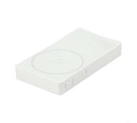 Zeroupshop Dispositivo di mirroring magnetico per schermo del telefono selfie, adattatore wireless da 50 m per iOS per Android, dongle compatto da viaggio in ABS per proiettore, TV, monitor (bianco)