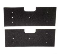 Zeroupshop Filtro antipelucchi di ricambio per lavatrice, per profilo, compatibile con WH01X35719, trappola per detriti ad alta efficienza, per un maggiore flusso d'aria e (set da 2 pezzi)