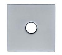 Zeroupshop Flangia decorativa per bagno e doccia, diametro 8,9 cm, in acciaio inox, grande accessorio per vasca da bagno, facile da installare, design senza manutenzione (placcatura)