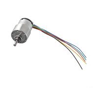 Zeroupshop JGB37-520 Motore DC 12V con encoder, motoriduttore ad alta riduzione della coppia, distributori automatici di automazione della robotica Shell (176RPM)