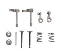 Zeroupshop Kit di 11 pezzi con braccio oscillante con valvola del motore per tosaerba GX35 GX140, tagliabordi, tagliasiepi, riparazione trapano a terra